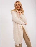 Kardigan TW SW BI model 18955437 jasny beżowy - FPrice Kardigan TW SW BI model 18955437 jasny beżowy - FPrice