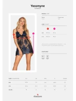 Smyslná košilka model 20757990 babydoll - Obsessive