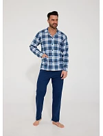 pyžamo model 22045469 dlouhé/r S2XL pánské s otevřenou přední částí - Cornette