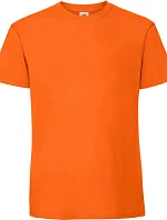 Fruit of the Loom Iconic 195 T Pánske tričko z hrubého materiálu 16.1422 oranžové