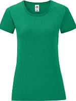 Fruit of the Loom Lady-Fit Iconic 150 T Dámske tričko 16.1432 heather green