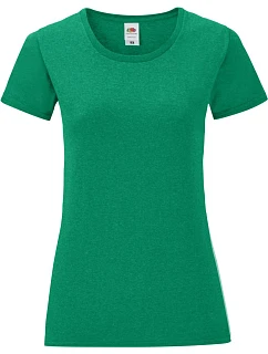 LadyFit Iconic 150 T Dámské tričko model 22429423 heather green - Fruit of the Loom