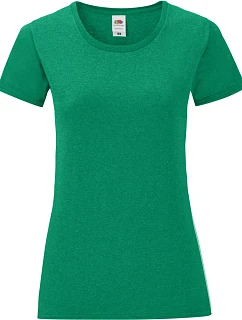 LadyFit Iconic 150 T Dámské tričko model 22429423 heather green - Fruit of the Loom