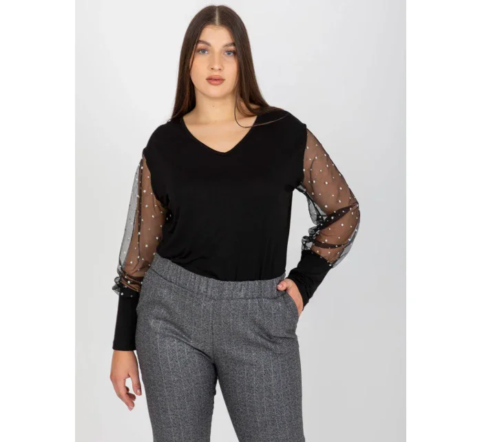 Blúzka BR BZ 2057.04 čierna