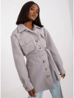 Dámska košeľa-LK-KS-508481.88-šedá Dámska košeľa-LK-KS-508481.88-šedá