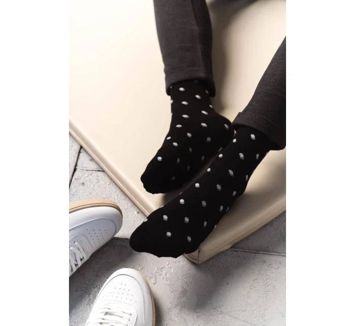 Ponožky model 17697811 Black - Steven Ponožky model 17697811 Black - Steven