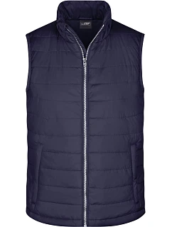 JN Pánská prošívaná vesta 02. navy model 22530358 - Daiber
