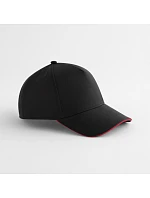 Beechfield B 155R 5 Panelová sandwich kšiltovka "Accelerate" 53.155R black/red Beechfield B 155R 5 Panelová sandwich kšiltovka "Accelerate" 53.155R black/red