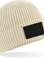 Beechfield B 442R Čiapka s nášivkou „Fashion“ 53.442R ovsená/čierna