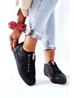 Damskie Trampki Cross Jeans II2R4003C Czarne Damskie Trampki Cross Jeans II2R4003C Czarne