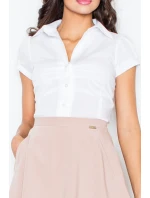 Košeľa Rafaela M026 Biela - Figl Košeľa Rafaela M026 Biela - Figl