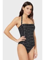 Dámske jednodielne plavky 262443 1P310 65820 čierna - Emporio Armani