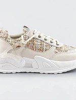 Béžové dámske športové topánky (7003)