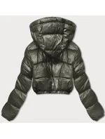 KRÓTKA KURTKA PUCHOWA CROP KHAKI model 21243942 - HONEY WINTER KRÓTKA KURTKA PUCHOWA CROP KHAKI model 21243942 - HONEY WINTER