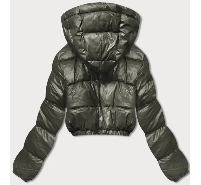 KRÓTKA KURTKA PUCHOWA CROP KHAKI model 21243942 - HONEY WINTER KRÓTKA KURTKA PUCHOWA CROP KHAKI model 21243942 - HONEY WINTER