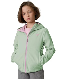 Dívčí softshellová bunda 4F F478 mint 4FJWSS26TSOFF478 47S