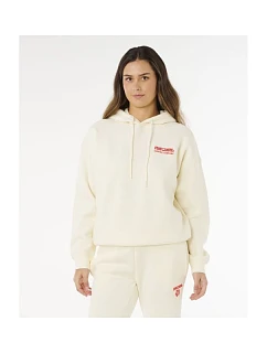 Dámska mikina RIP CURL Surf Puff Heritage Hood, béžová