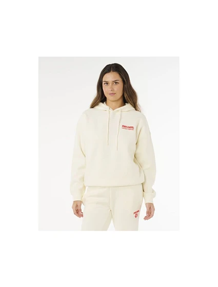 Dámska mikina RIP CURL Surf Puff Heritage Hood, béžová
