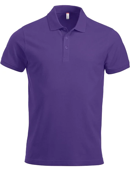 Clique Classic Lincoln S/S Pánske polo tričko z hrubej bavlny 67.8244 jasne fialové Clique Classic Lincoln S/S Pánske polo tričko z hrubej bavlny 67.8244 jasne fialové