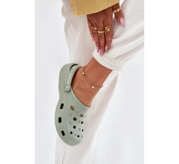 Klapki Damskie Piankowe LEMIGO 806 Miętowe Klapki Damskie Piankowe LEMIGO 806 Miętowe