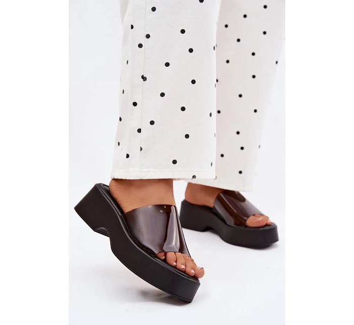 Dámské sandály s páskem Černé model 22107261 - Boto