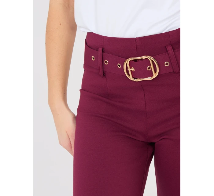 Spodnie IT SP model 22013837 ciemny czerwony - FPrice