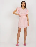 Šaty LK SK model 18375295 světle růžová - FPrice