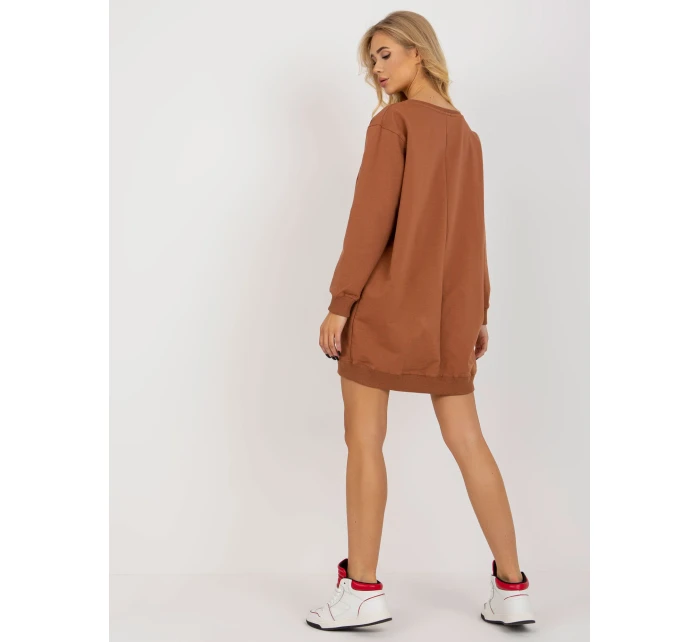 Mikina VI BL 3192.23P svetlo hnedá