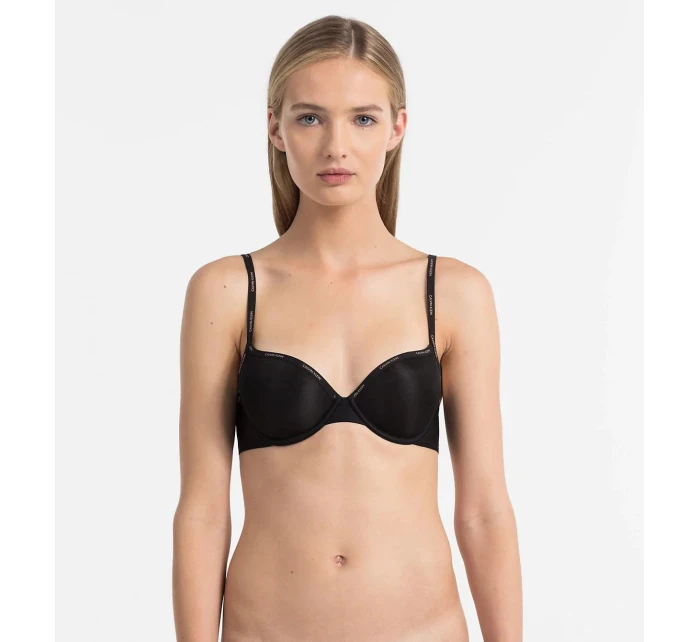 Podprsenka s kosticou QF1839E čierna - Calvin Klein Podprsenka s kosticou QF1839E čierna - Calvin Klein
