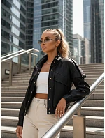 Kurtka damska z ze i czarna model 22042894 - FashionStreet