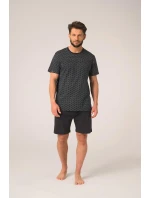 Pánske pyžamo Key MNS 936 B26 cr/r 3XL-4XL