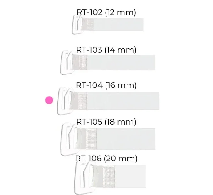 Silikonová ramínka model 7462348 RT 104 - Julimex