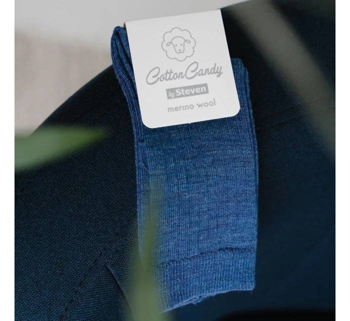 Dětské žebrované ponožky model 18873091 Merino Wool 2634 - Steven