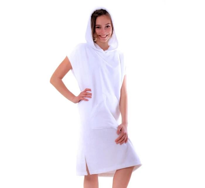Dámske saunové pončo biele - Vestis Dámske saunové pončo biele - Vestis