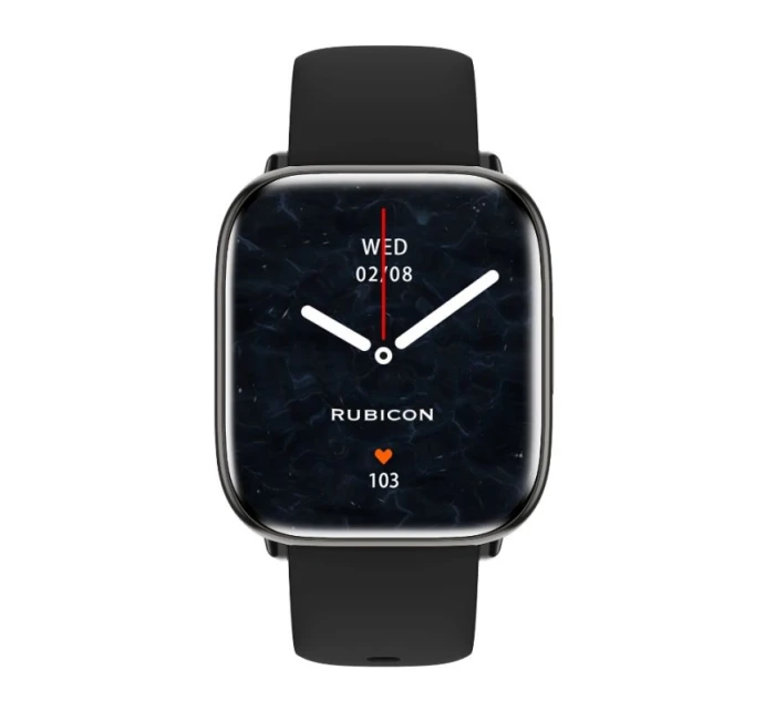 Dámské chytré hodinky BLACK model 21806363 - RUBICON Dámské chytré hodinky BLACK model 21806363 - RUBICON