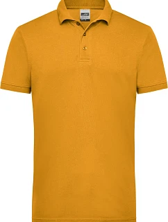 JN Pánské pracovní piqué polo 02.0 gold yellow model 22435024 - Daiber