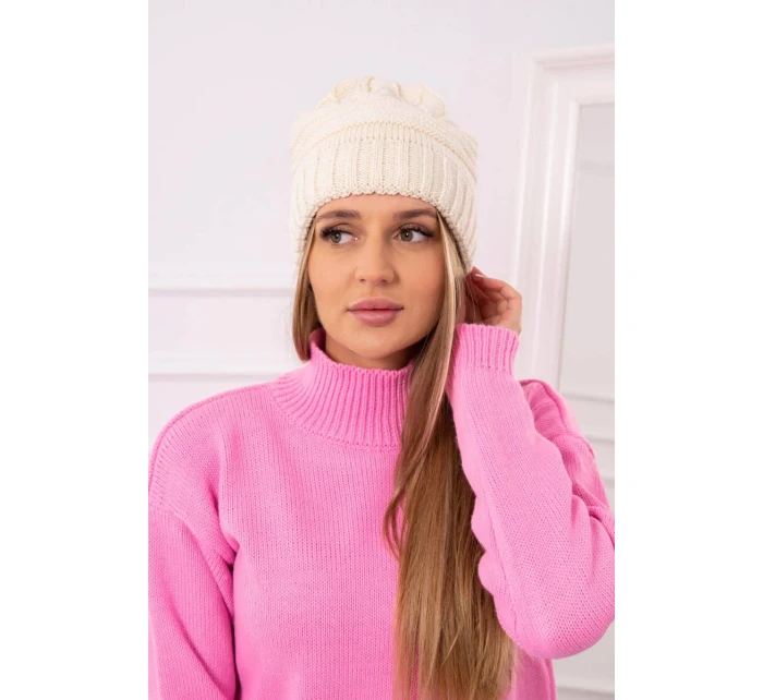 Dámska čiapka Elora K336 ecru Dámska čiapka Elora K336 ecru