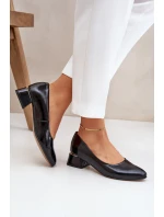 Kožené Lodičky Lewski model 21682441 Černé - Boto