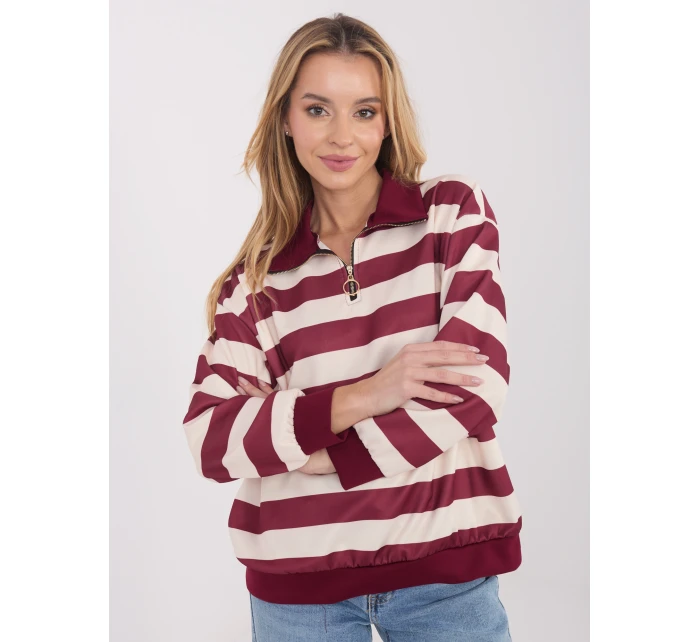 Bluzka IT BZ model 21834310 bordowy - FPrice