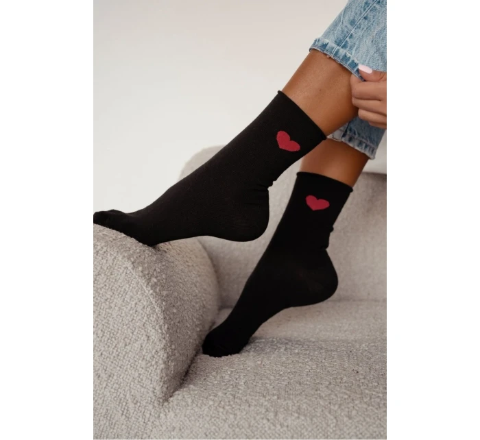 Dámske ponožky bez tlaku Srdce 0200.204 Dámske ponožky bez tlaku Srdce 0200.204