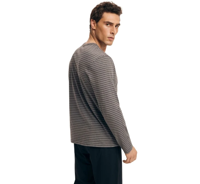 Pánské pyžamo model 21396720 New grey - Henderson Pánské pyžamo model 21396720 New grey - Henderson