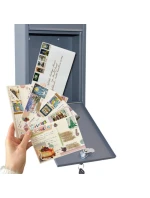 POŠTOVÁ SCHRÁNKA 21,5X9X31CM 1067537 SASKA GARDEN POŠTOVÁ SCHRÁNKA 21,5X9X31CM 1067537 SASKA GARDEN