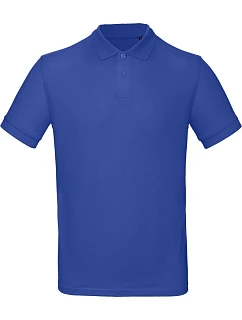 B&C Inspire Polo /men_° Pánske polo tričko z bio bavlny 01.0430 kobaltovo modré