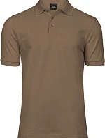 Tee Jays TJ 1405 Pánske luxusné ťažké strečové piqué polo 18.1405 wood