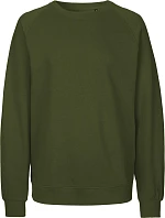 O Unisex raglánová mikina z bio bavlny military model 22504882 - Neutral O Unisex raglánová mikina z bio bavlny military model 22504882 - Neutral
