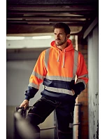 05 HiVis mikina s kapucí hi vis model 22501849 - Yoko 05 HiVis mikina s kapucí hi vis model 22501849 - Yoko