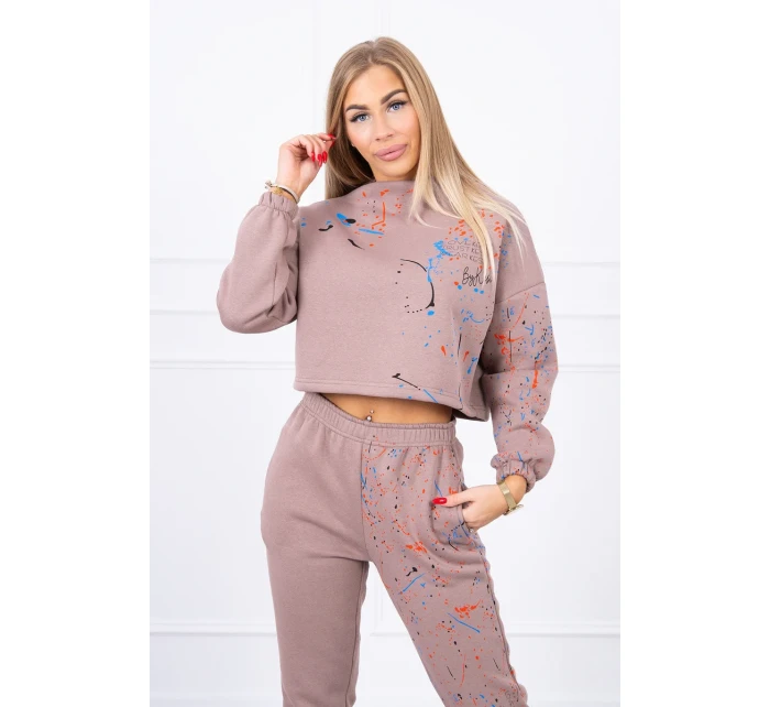 Izolačná sada s farebnou potlačou cappuccina Izolačná sada s farebnou potlačou cappuccina