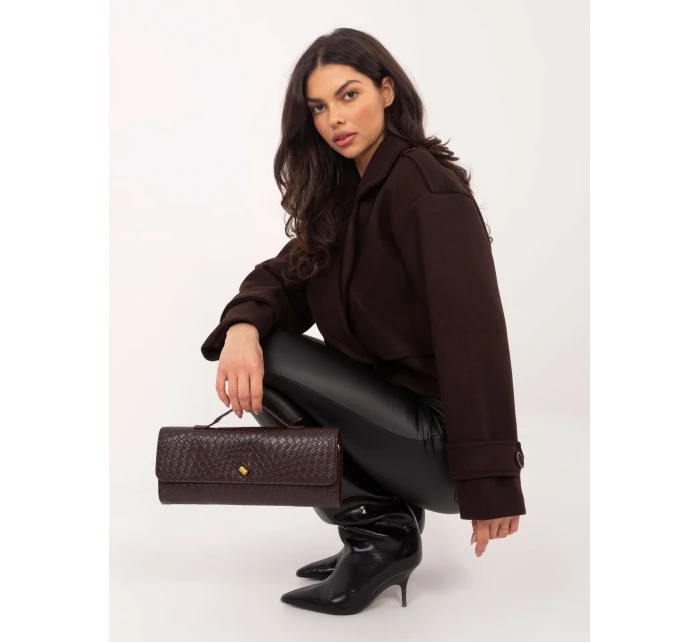 Kurtka IT KR model 21819057 ciemny brązowy - FPrice Kurtka IT KR model 21819057 ciemny brązowy - FPrice