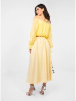 Sukňa IT SD 81036.82 svetložltá