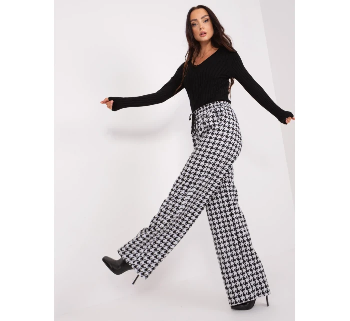 Nohavice LK SP 509429.87 čiernobielych